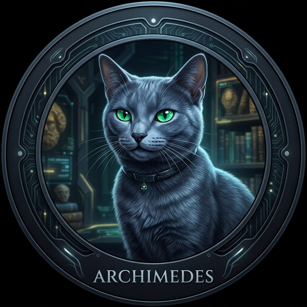 Archimedes the Russian Blue